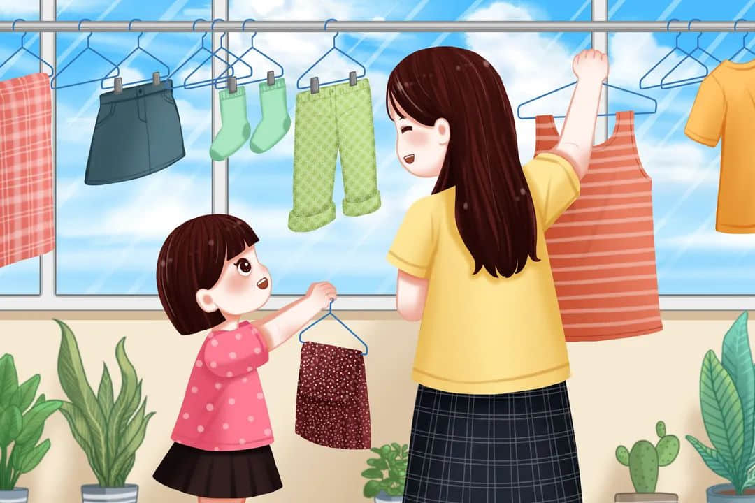 暑假幼儿做家务清单,争当家务小能手!(转给 · 配图