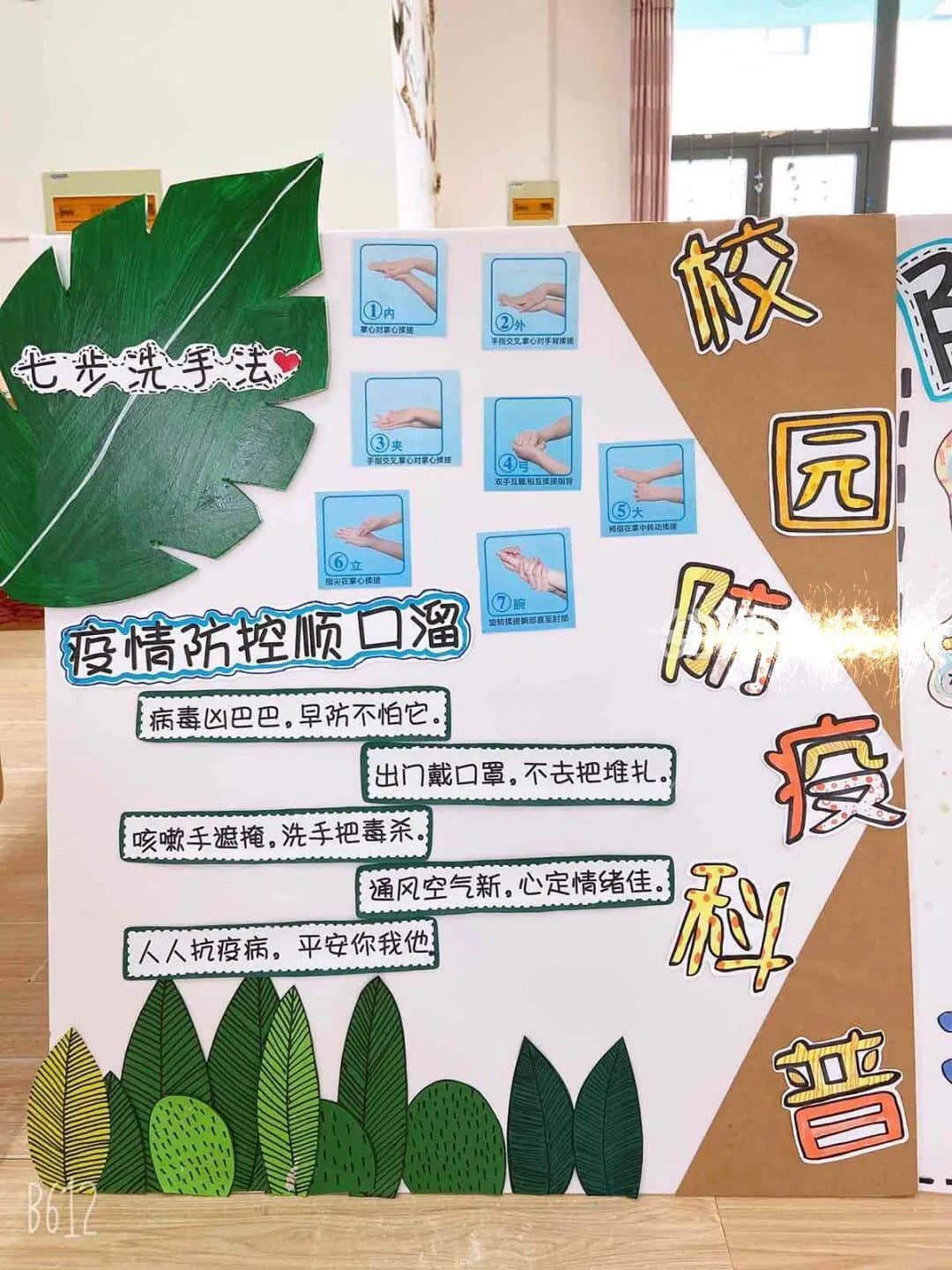 拯救你的环创灵感——开学防疫情主题环境布置 · 配图