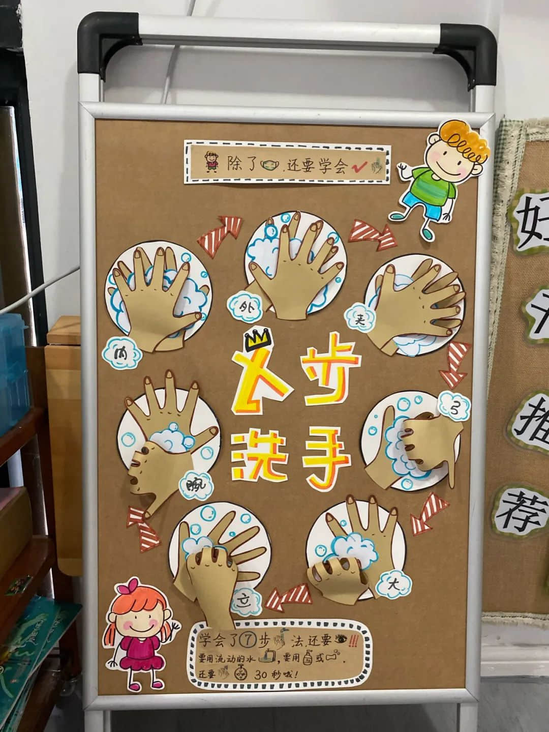 拯救你的环创灵感——开学防疫情主题环境布置 · 配图