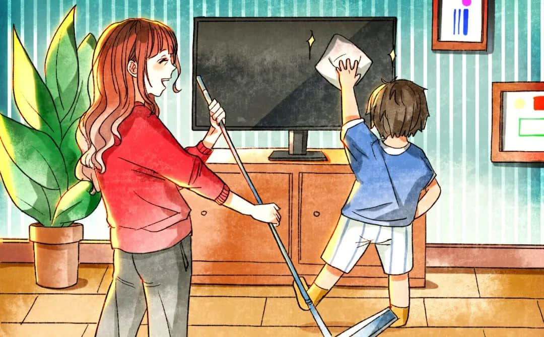 暑假幼儿做家务清单,争当家务小能手!(转给 · 配图
